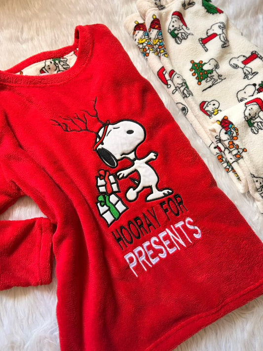 Snoopy polar pj set