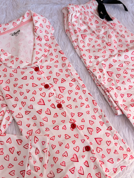 VS Hearts Classic PJ set