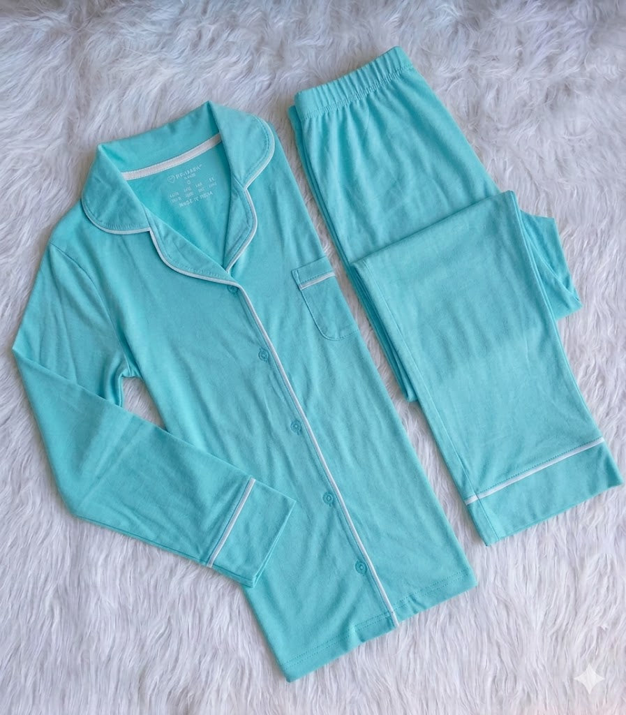 Primark Boy Friend plain pj set
