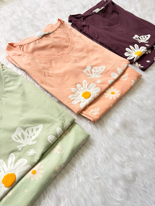 Sun flower big size Permoda pj set