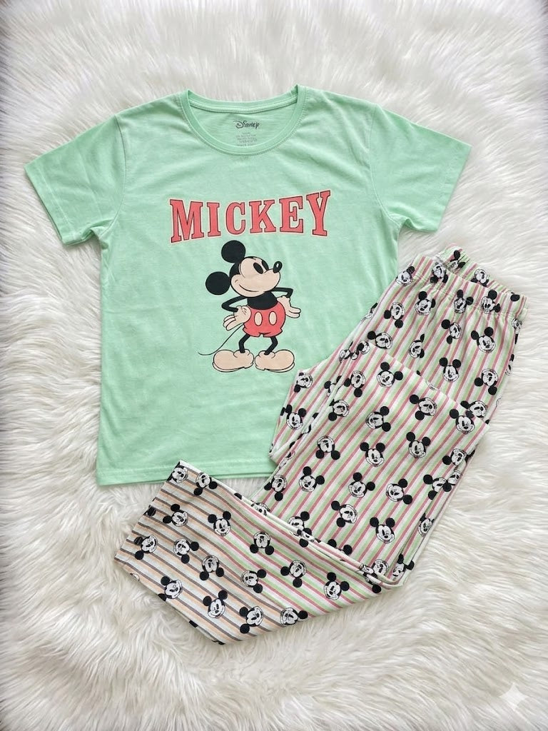 Mickey primark cotton summer pj set