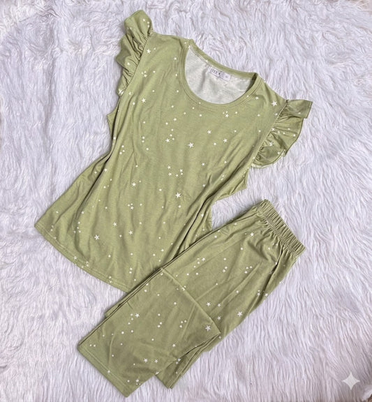 Stars T cami pants pj set