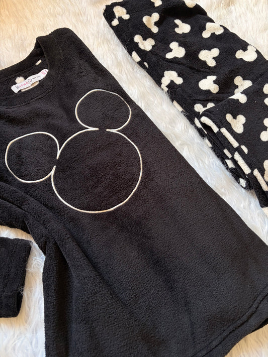 Black polar pj set