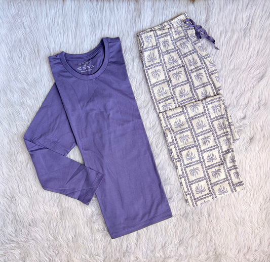 Primark Palm cotton fall pj set