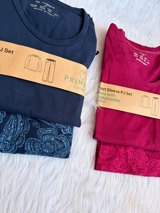 Primark Leaves cotton fall pj set