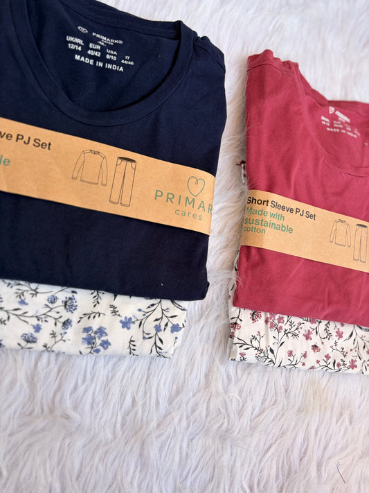 Primark Fleury cotton summer pj set