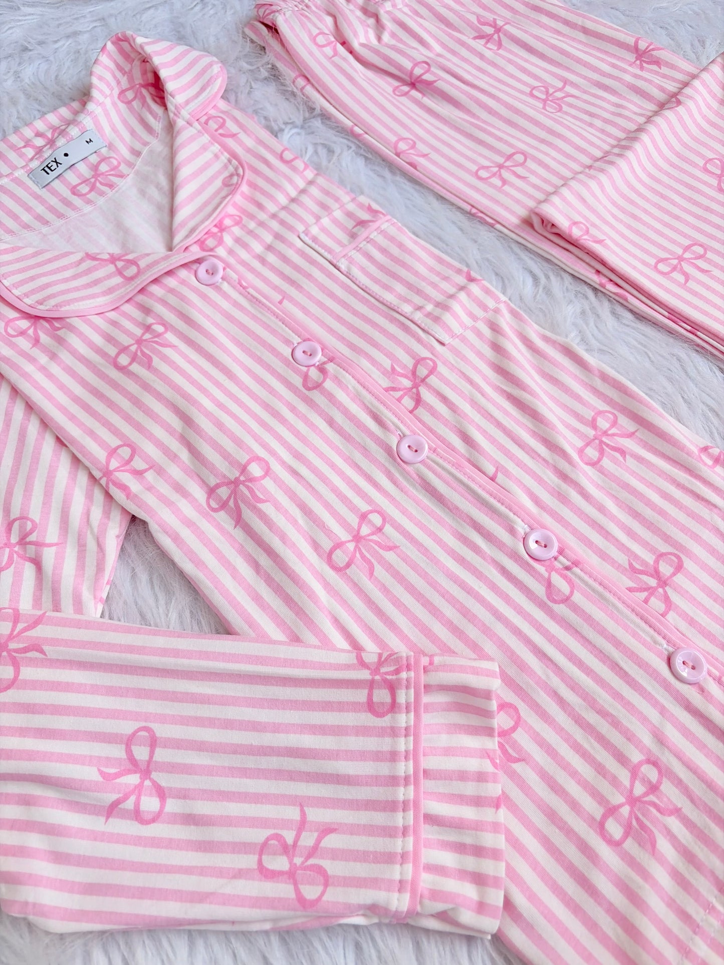 Ribbon T Classic PJ Set