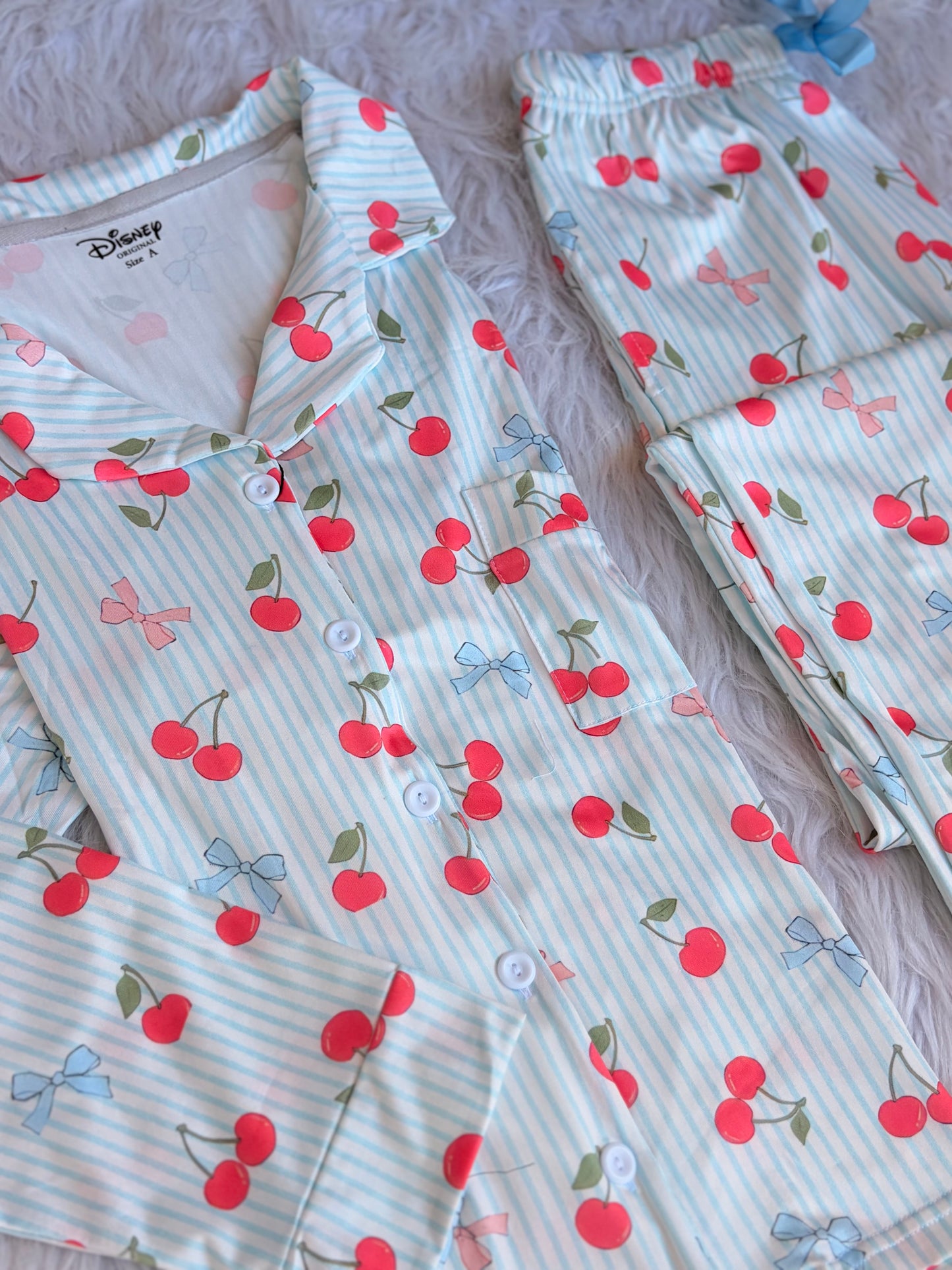 Cherries Disney Classic PJ set