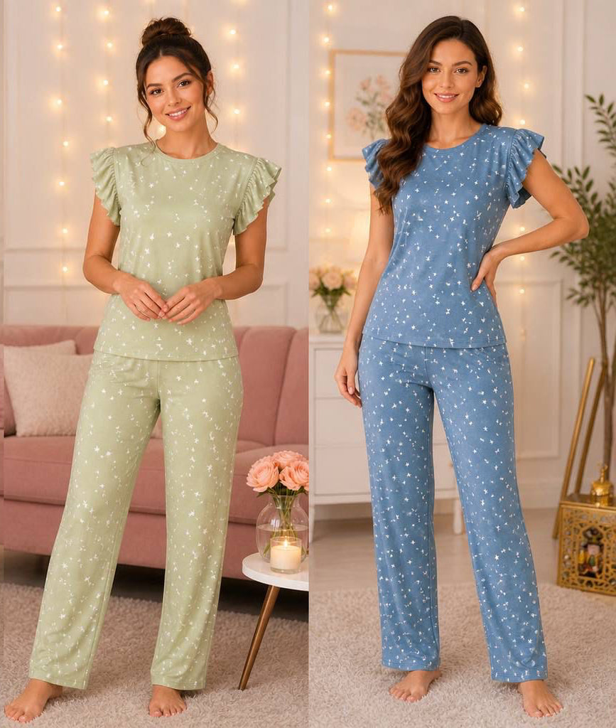 Stars T cami pants pj set