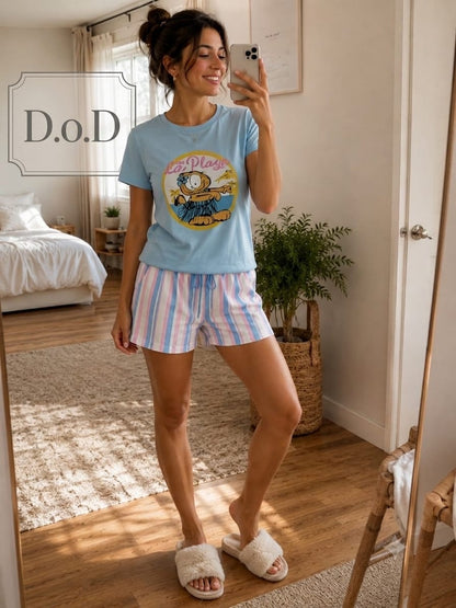 La playa shorts pj set