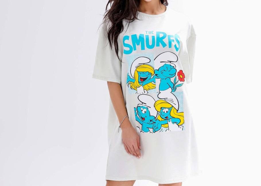 Smurfs oversized nightshirt