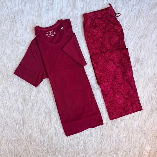 Primark leaves cotton summer pj set