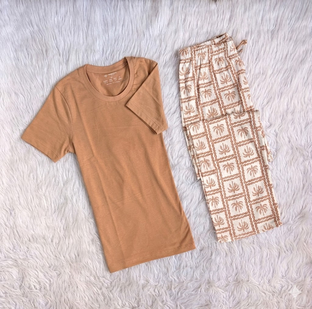 Primark palm cotton summer pj set