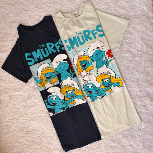 Smurfs oversized nightshirt