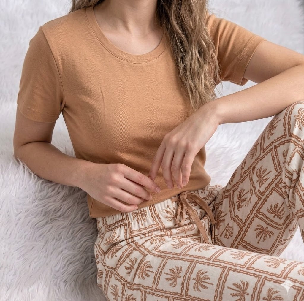 Primark palm cotton summer pj set