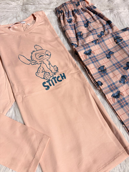 Stitch fall pj set