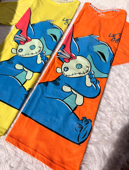 Stitch Disney oversized nightshirt