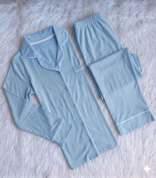 Primark Boy Friend plain pj set