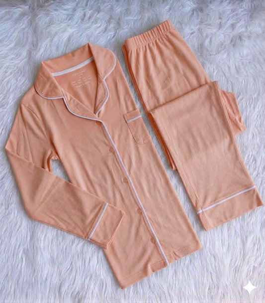 Primark Boy Friend plain pj set