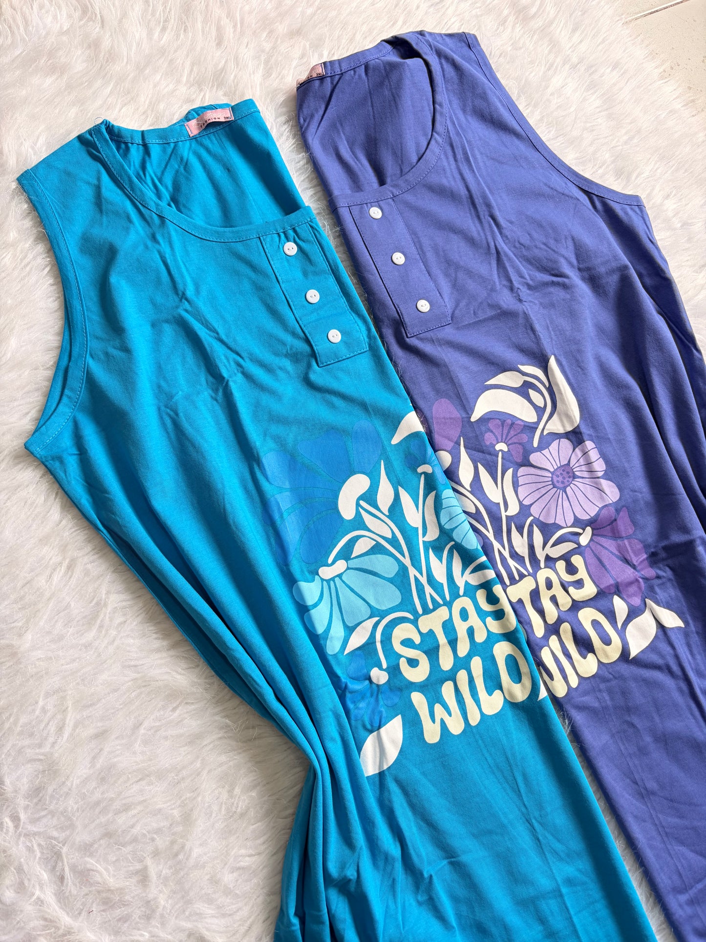 Wild big-size nightgown