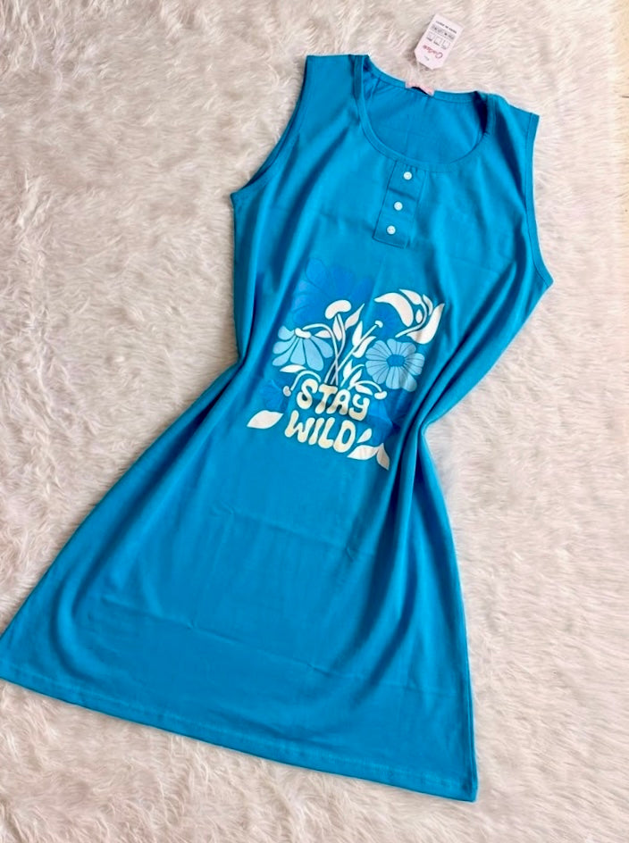 Wild big-size nightgown