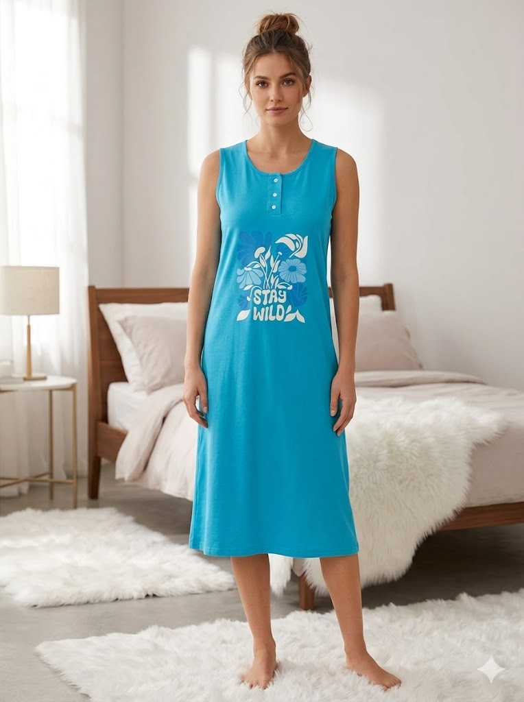 Wild big-size nightgown
