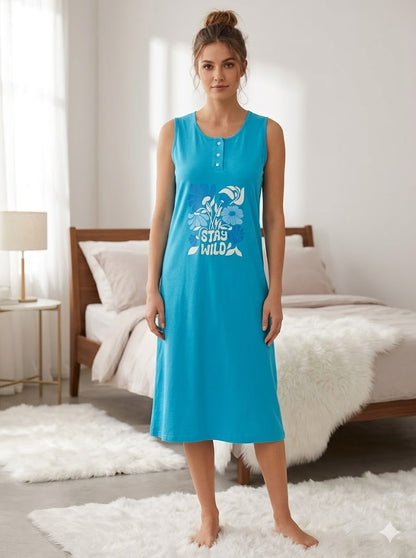 Wild big-size nightgown