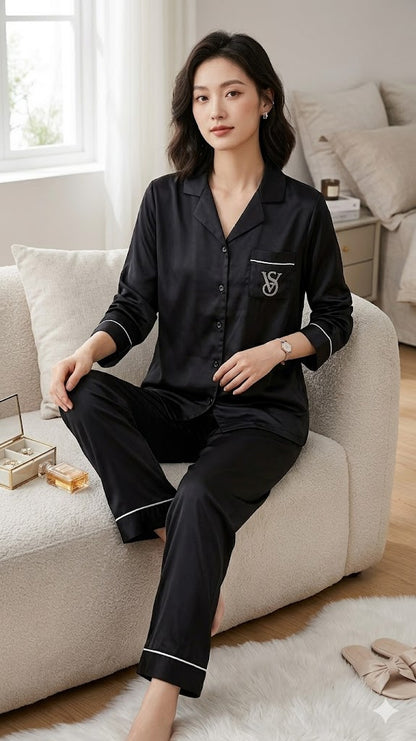 VS silk satin Luxury pj set
