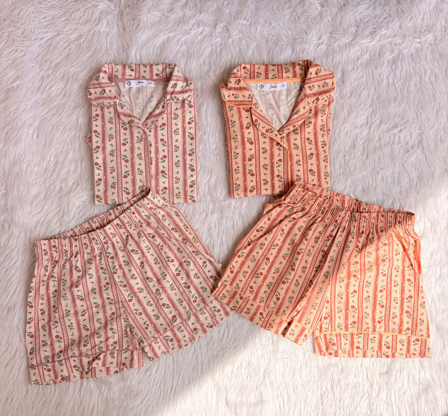 Amazing classic shorts pj set