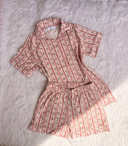 Amazing classic shorts pj set
