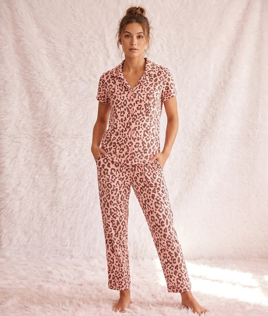 Leopard IM Classic summer PJ Set