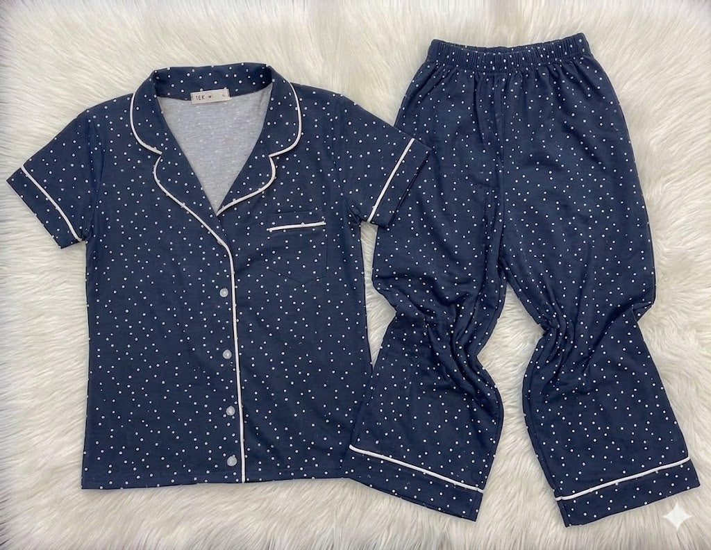 Polka dots  T Classic summer PJ Set