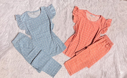 Hearts T cami pants pj set