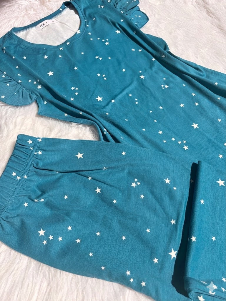 Stars T cami pants pj set