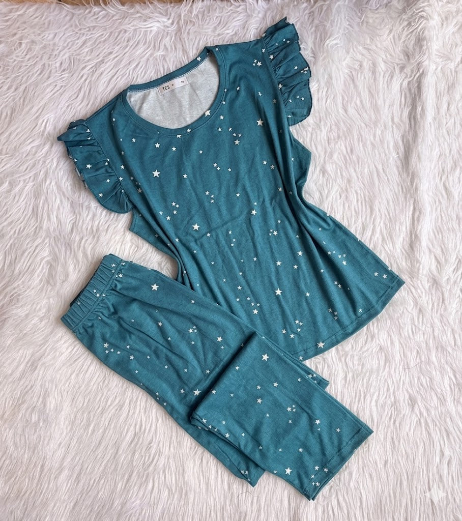 Stars T cami pants pj set