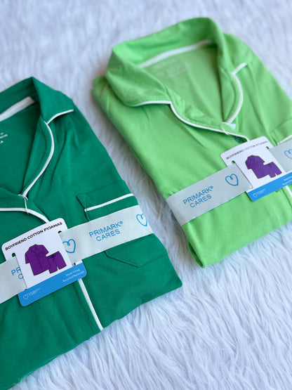 Primark classic shorts pj set