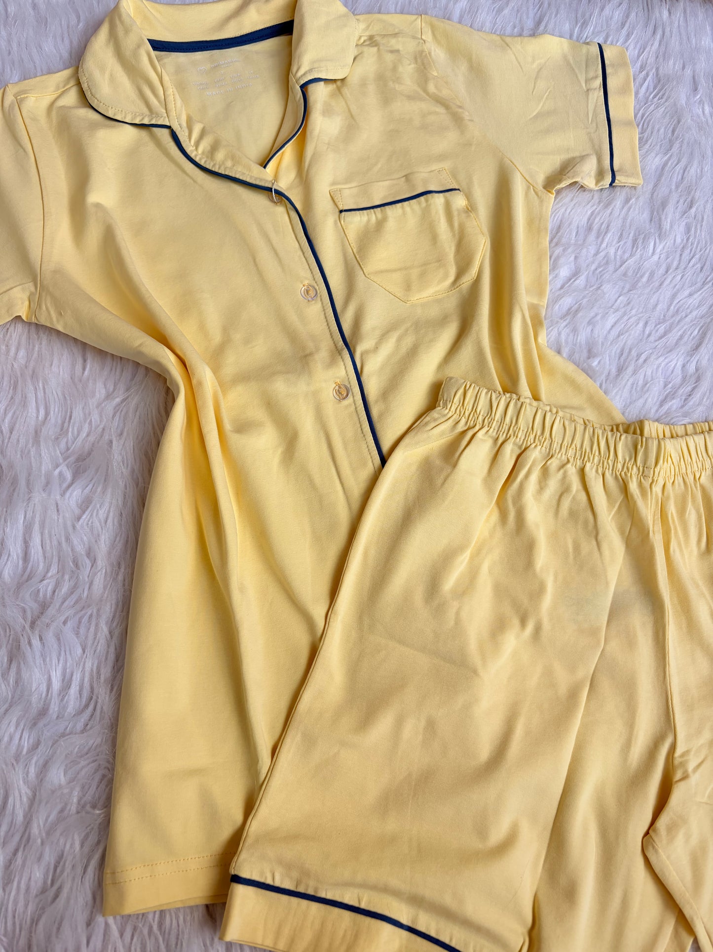 Primark classic shorts pj set