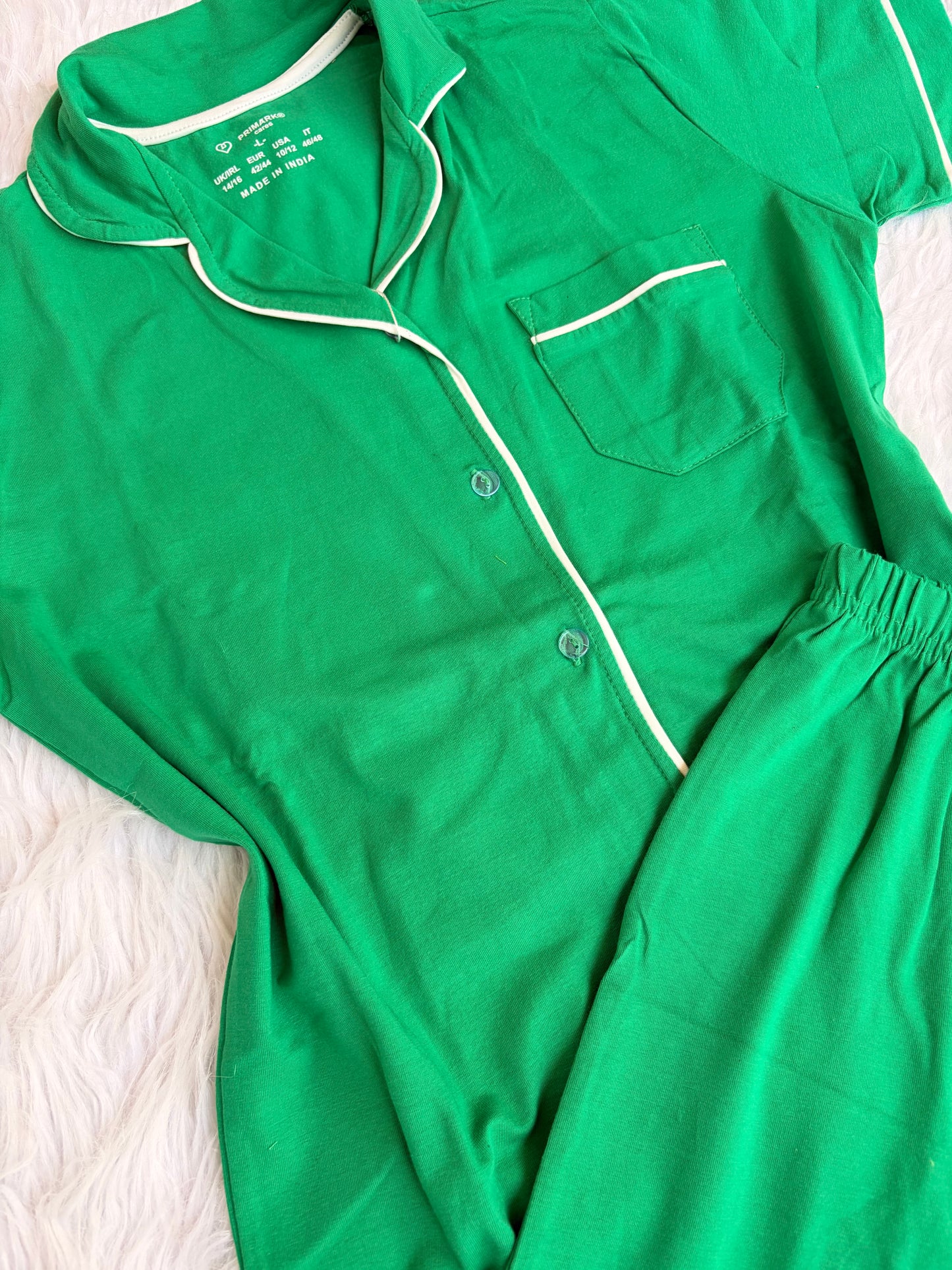 Primark classic shorts pj set