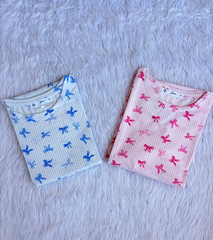 Ribbon oversized nightshirt