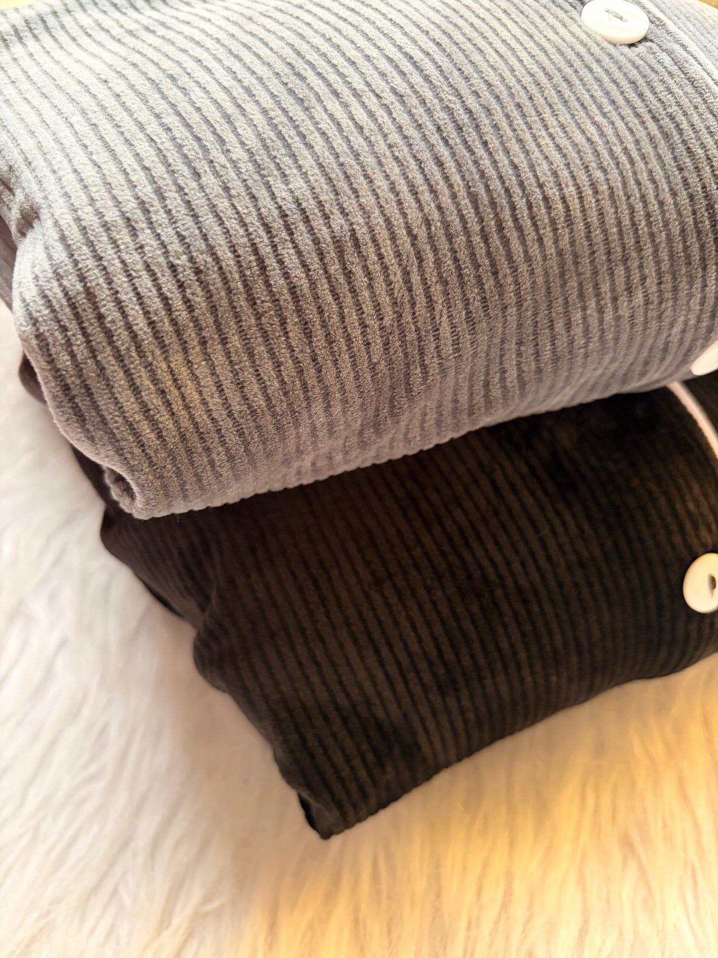 Rib Velvet classic pj set