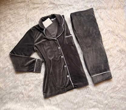 Rib Velvet classic pj set