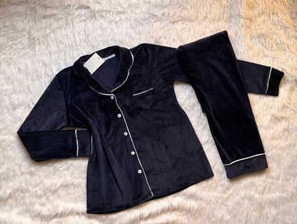 Rib Velvet classic pj set
