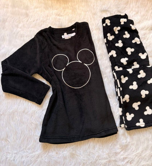 Black polar pj set
