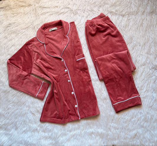 Royal velour classic pj set