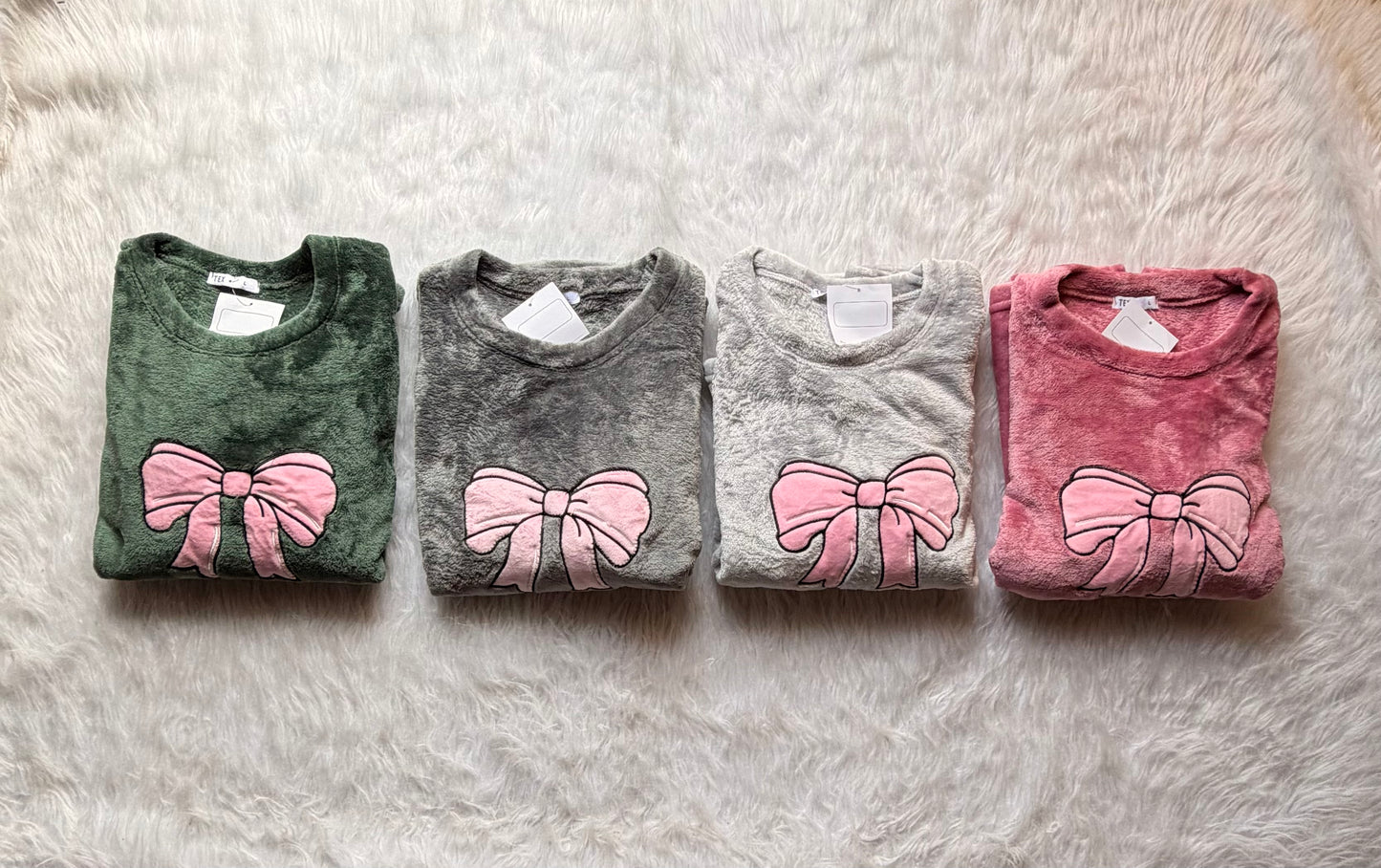 Ribbon Warmth Polar PJ Set