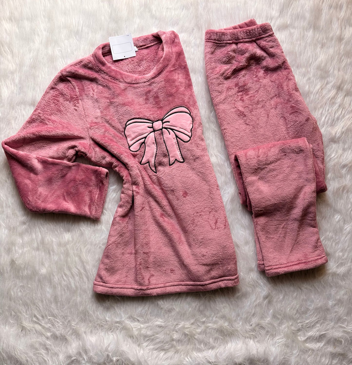 Ribbon Warmth Polar PJ Set
