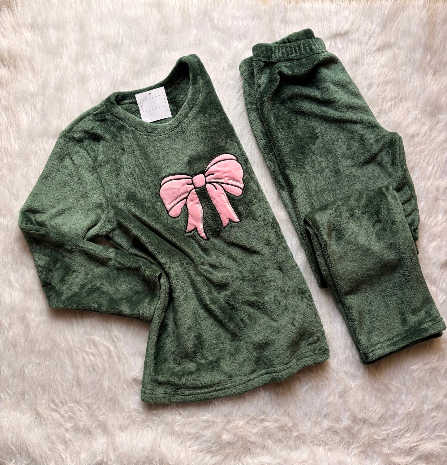 Ribbon Warmth Polar PJ Set