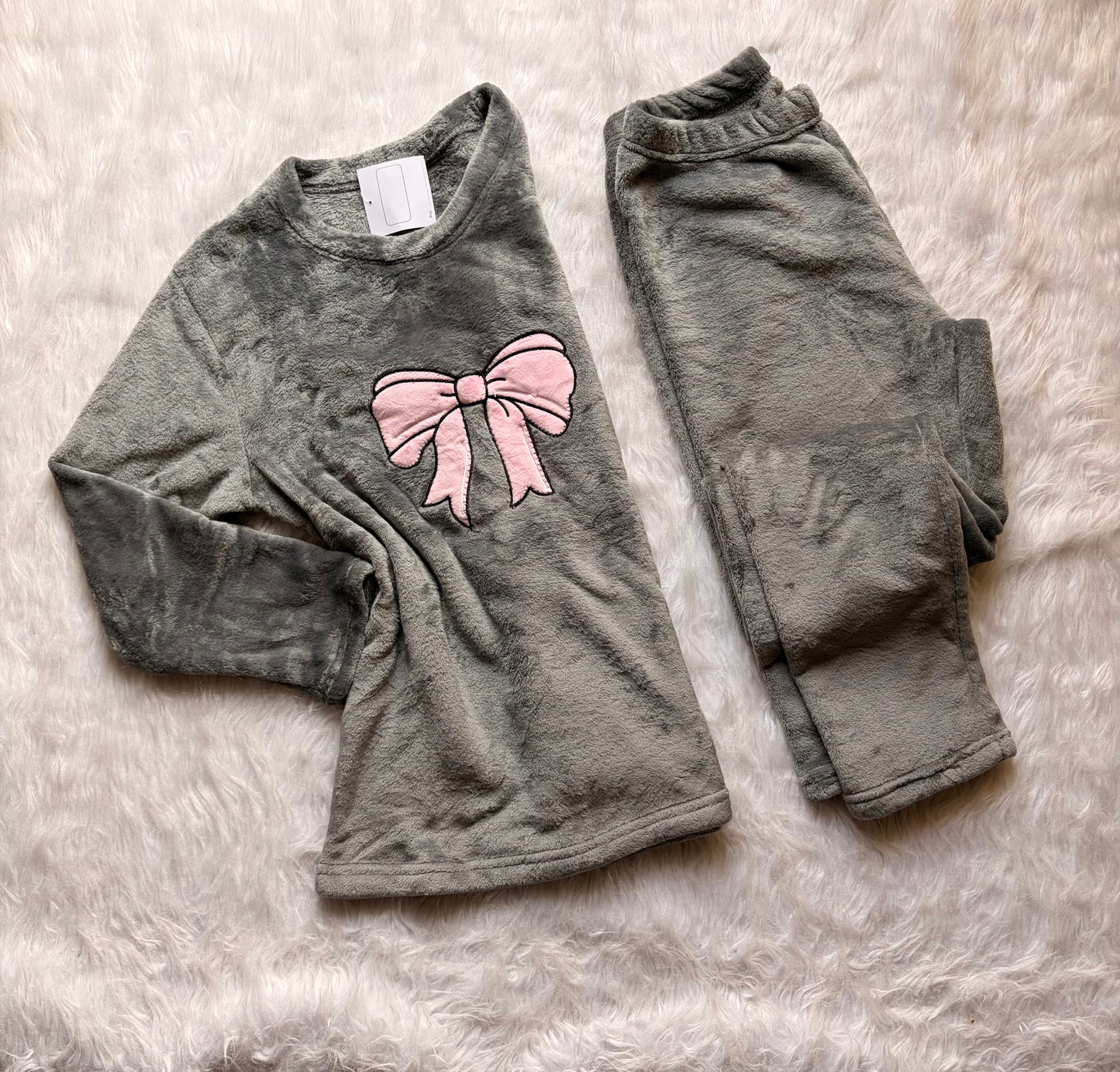 Ribbon Warmth Polar PJ Set