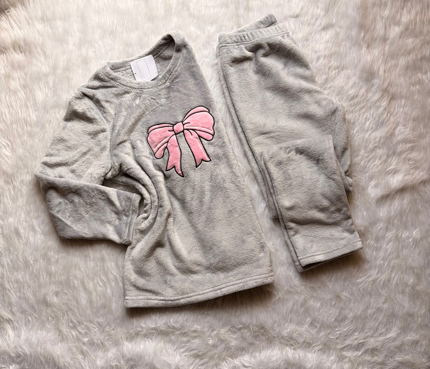 Ribbon Warmth Polar PJ Set