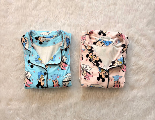 Mickey velvet classic pj set